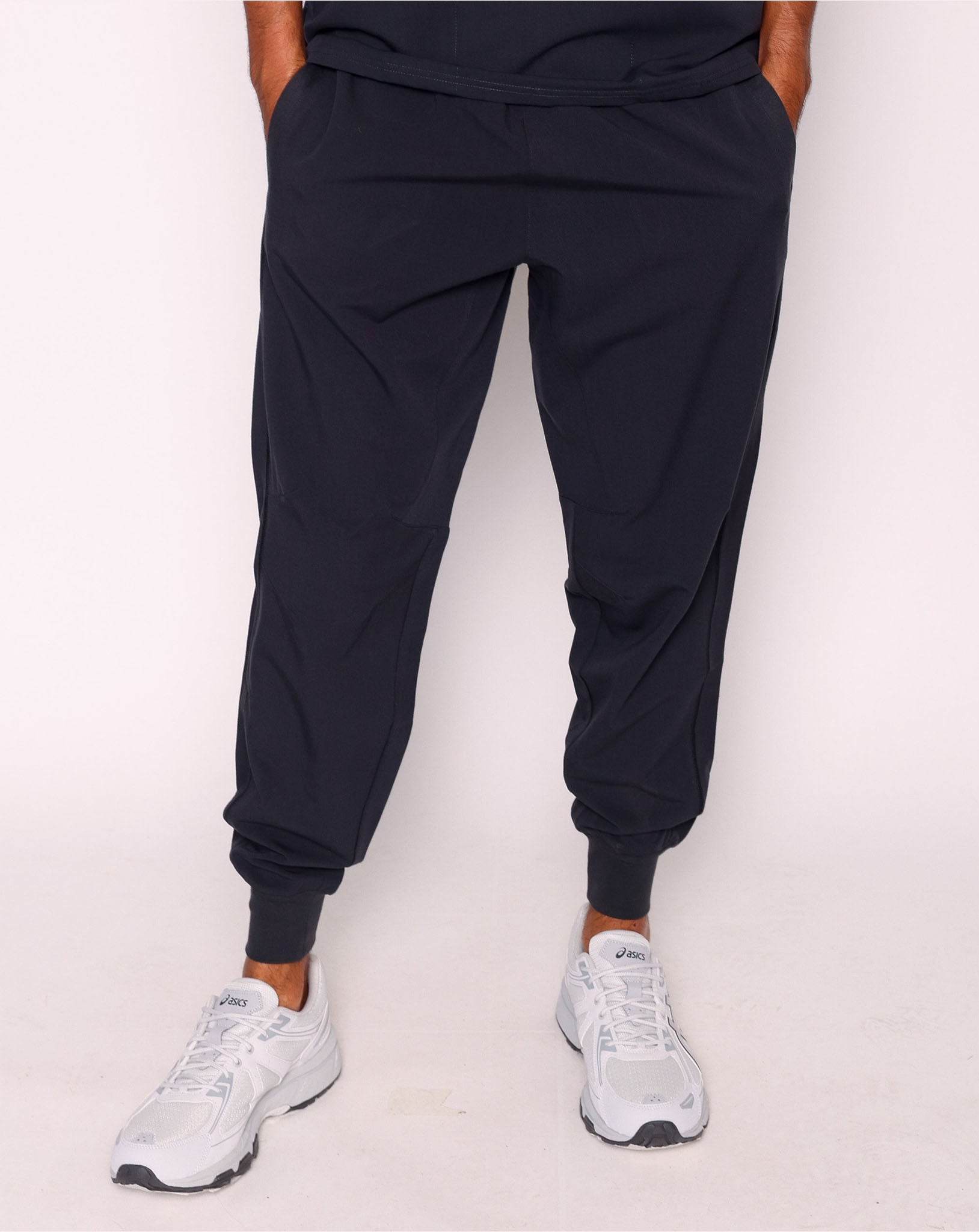 Maxwell Scrub Joggers - Black