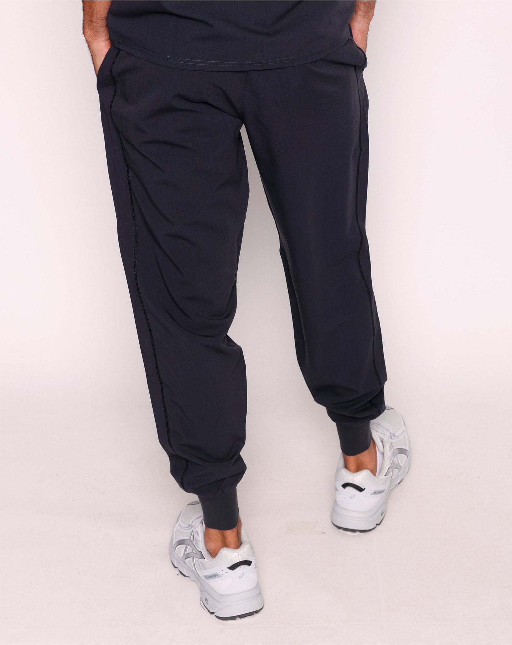 Maxwell Scrub Joggers - Black