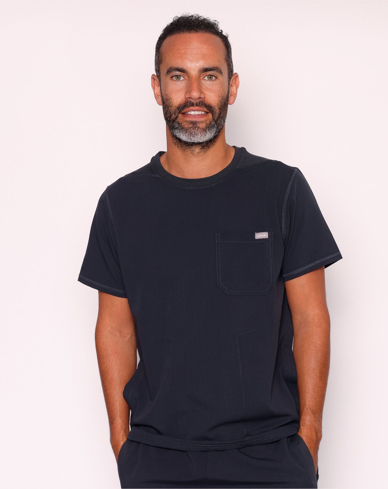 Miles One Pocket Scrub Top