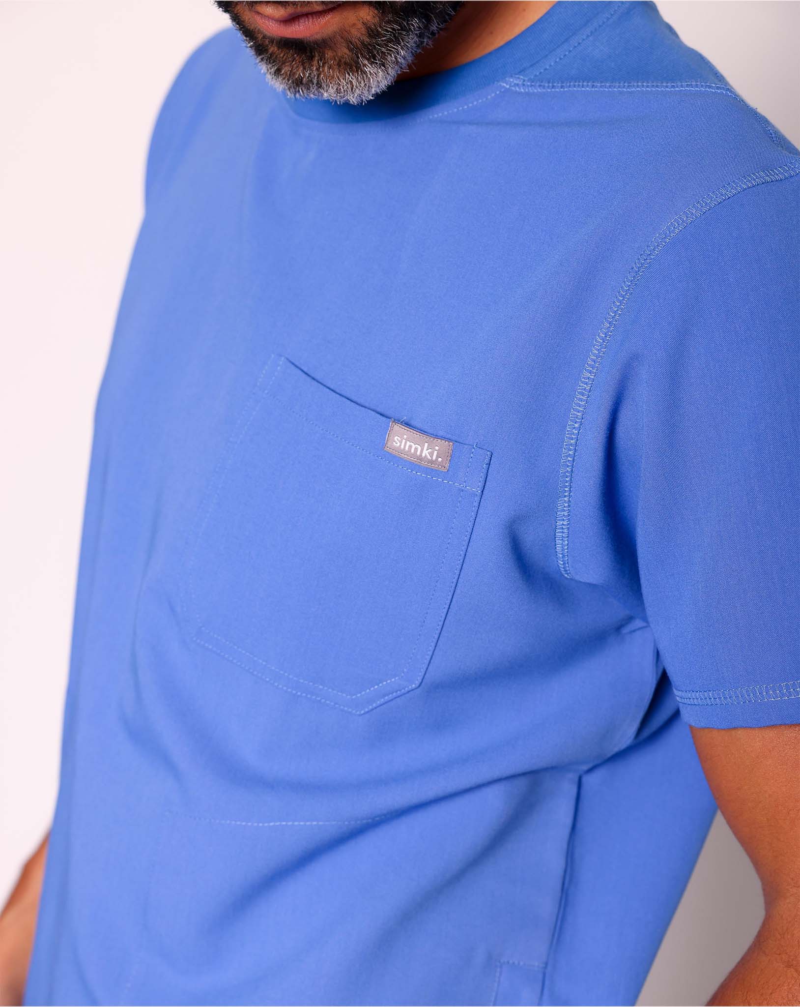 Miles One Pocket Scrub Top