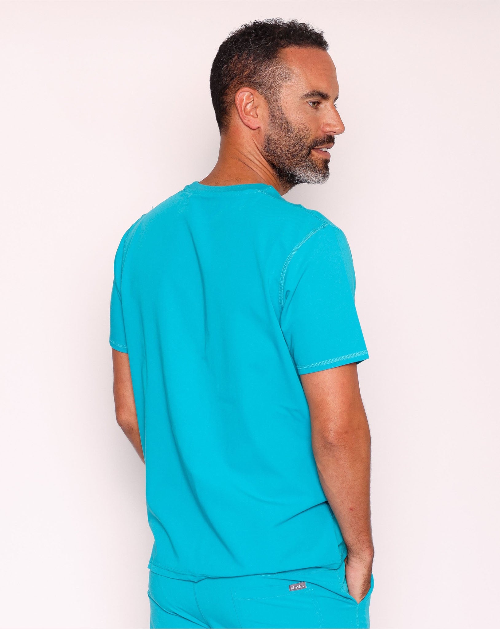 Miles One Pocket Scrub Top