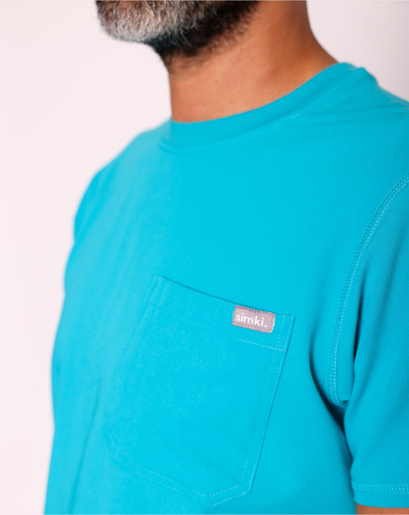 Miles One Pocket Scrub Top