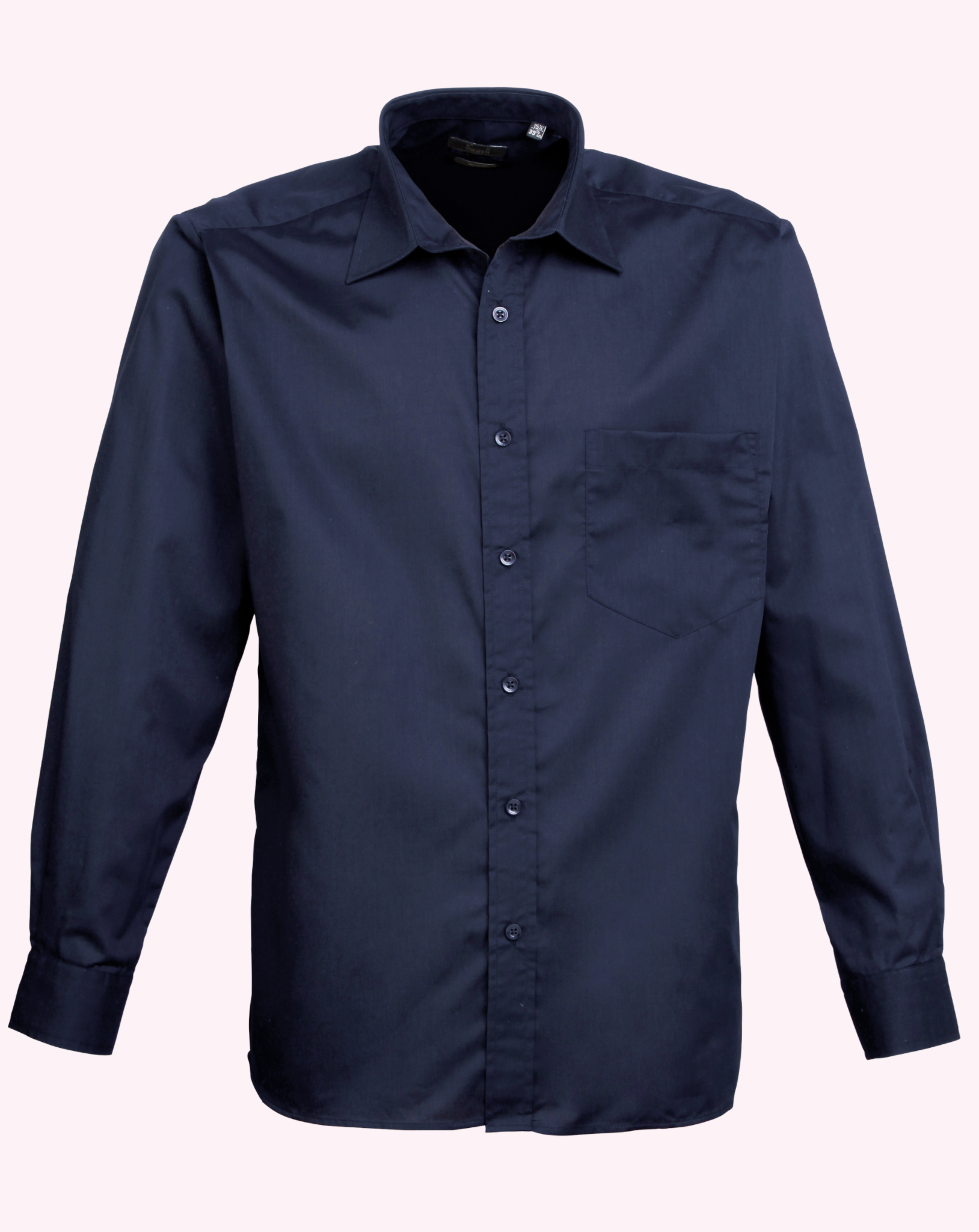 Premier Long Sleeve Poplin Shirt Muted colours