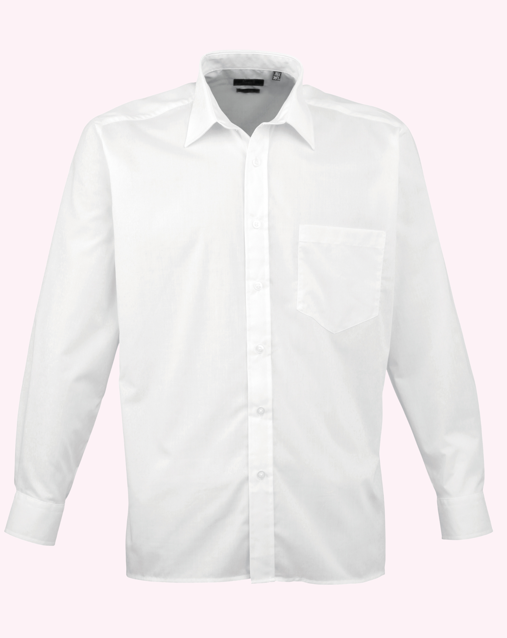 Premier Long Sleeve Poplin Shirt Muted colours