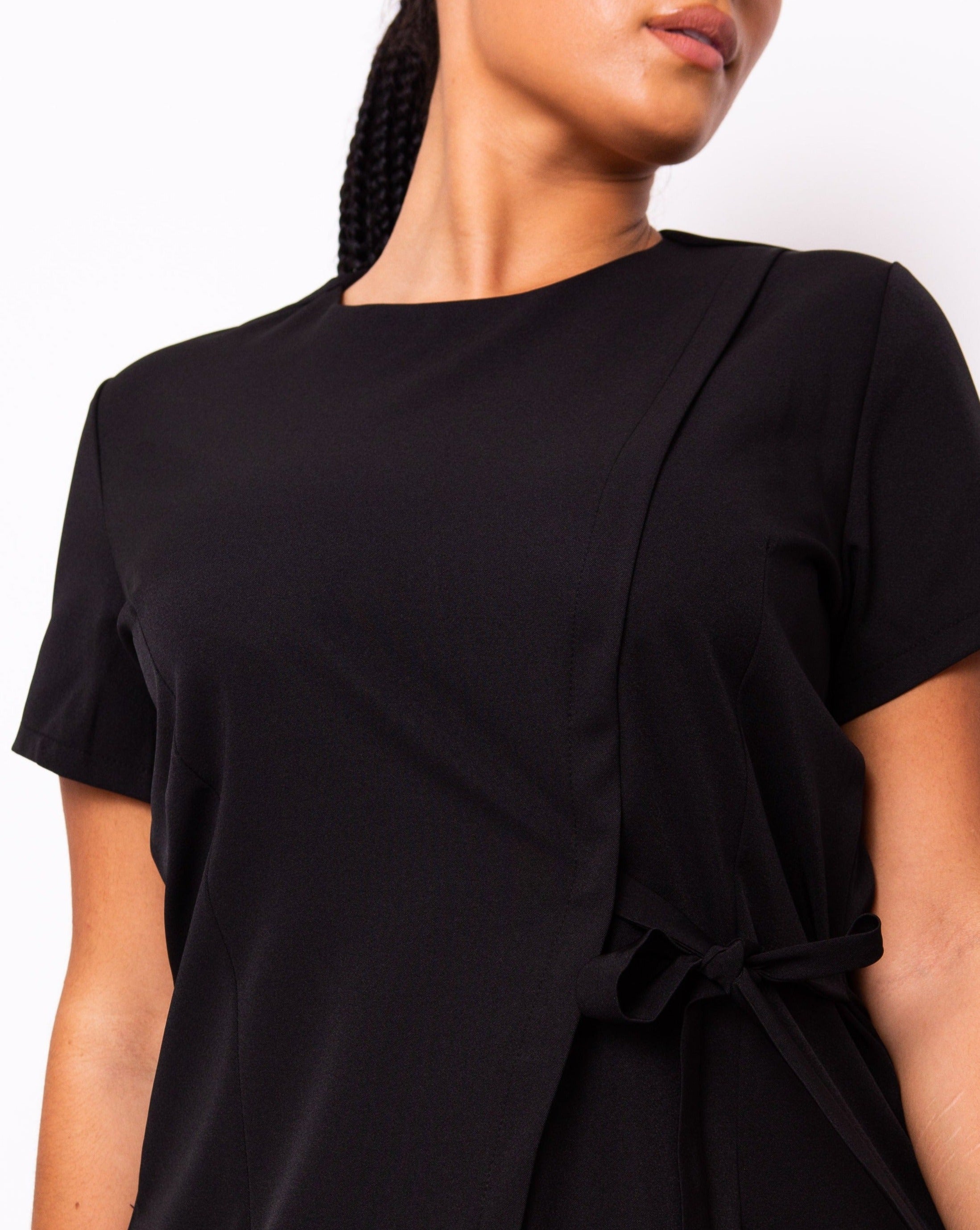 black beauty therapist tunic