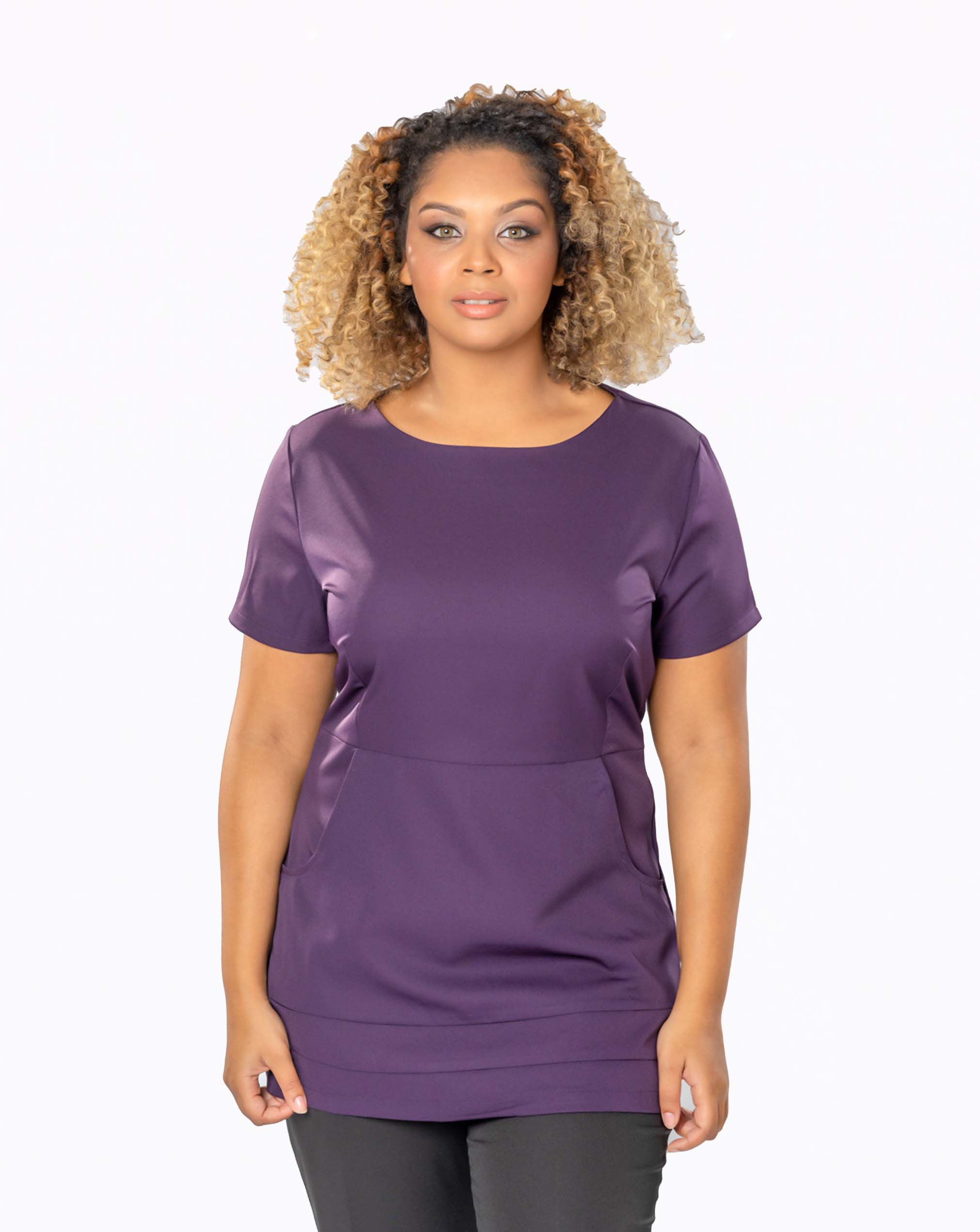 beauty tunic purple