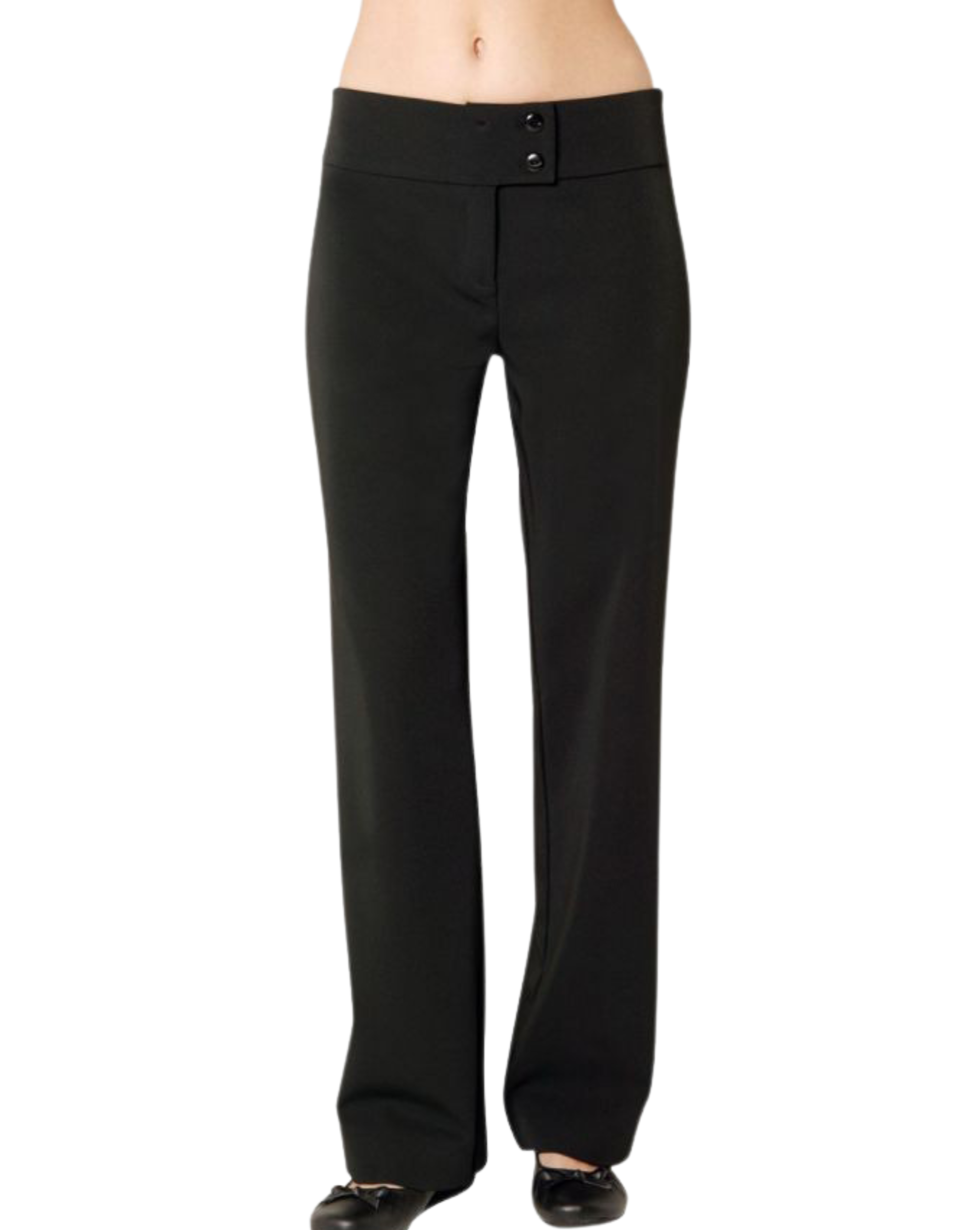 Fusion Wide Leg Work Trousers - Black