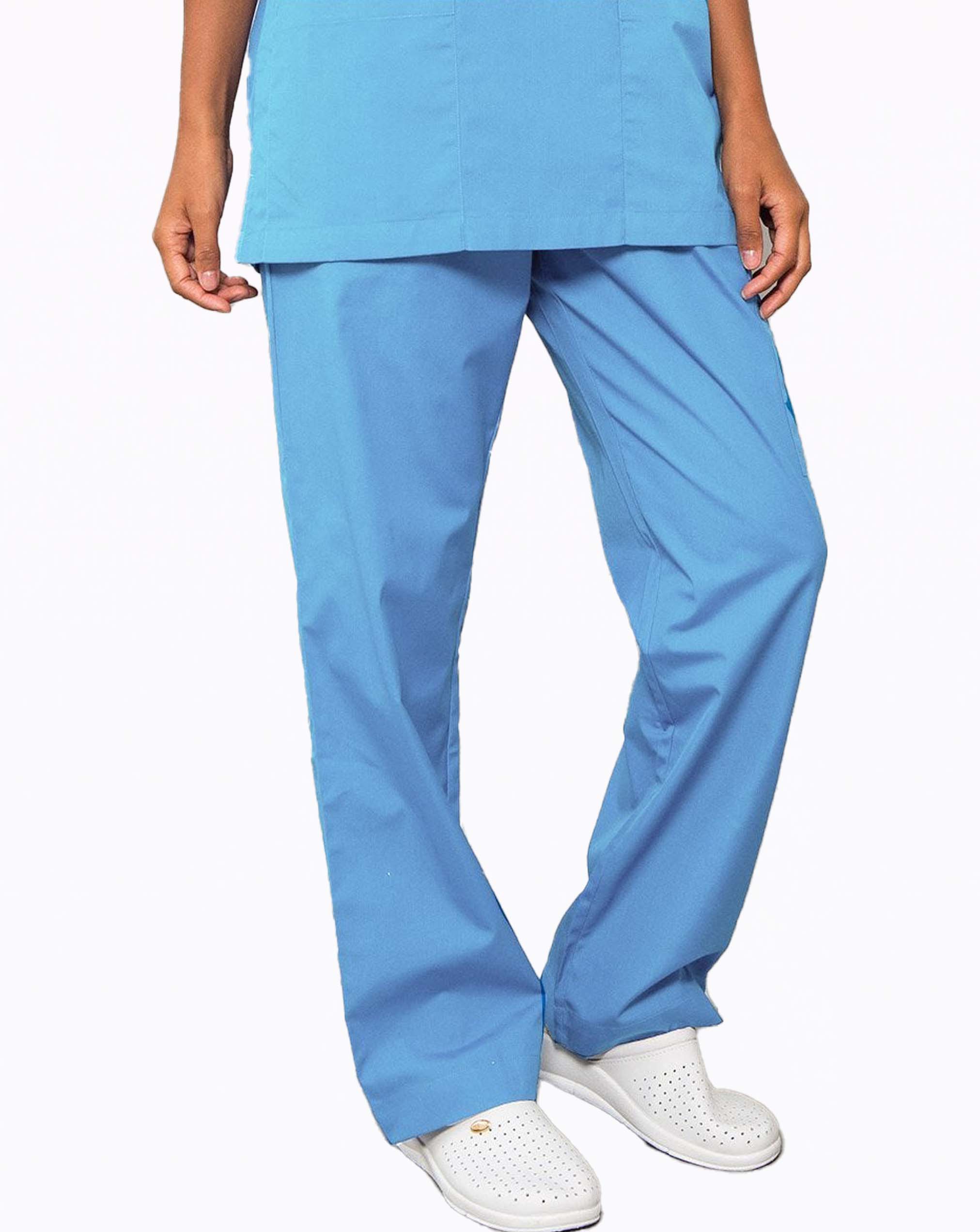 sky blue scrub suit