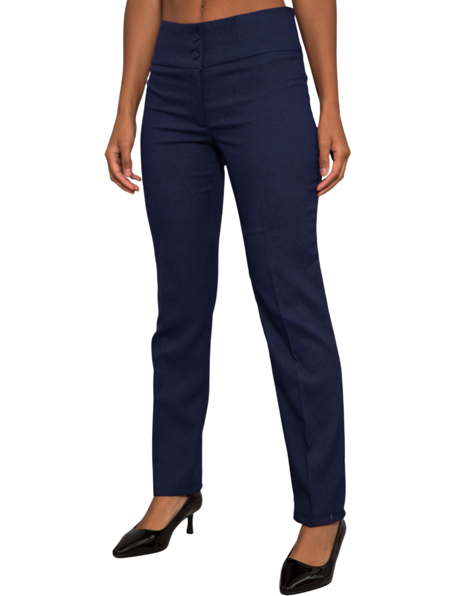 Signature Tailored Fit Spa Therapist Trousers (Luxury Twill) - Navy